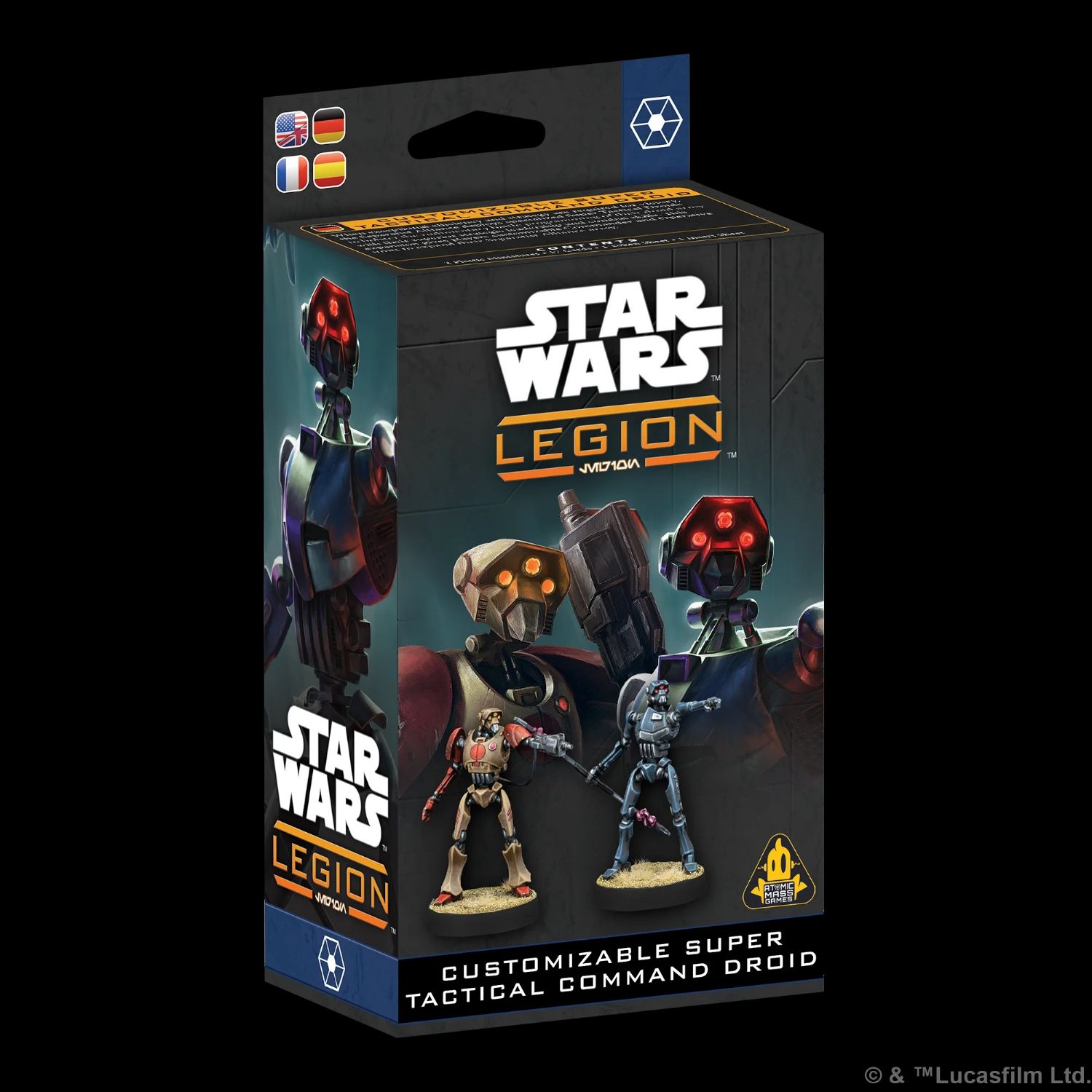 Star Wars Legion Customisable Super Tactical Command Droid